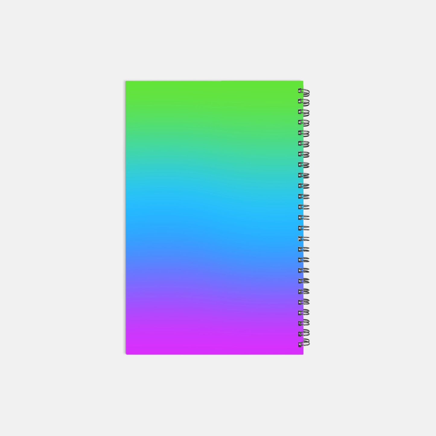 Notebook Softcover Spiral 5.5 x 8.5 - Boss Lady Modern TriColor