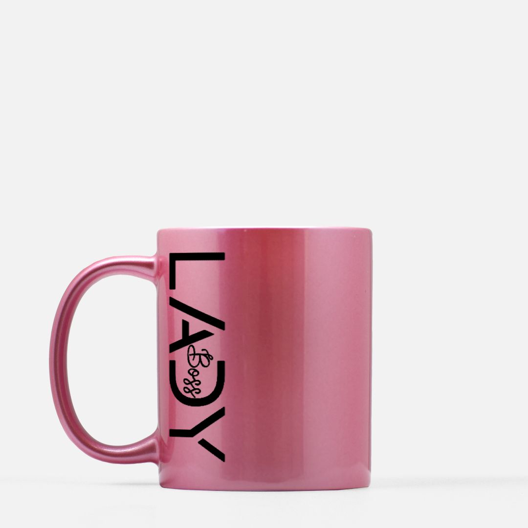 Mug 11oz. (Pink) - Boss Lady Modern