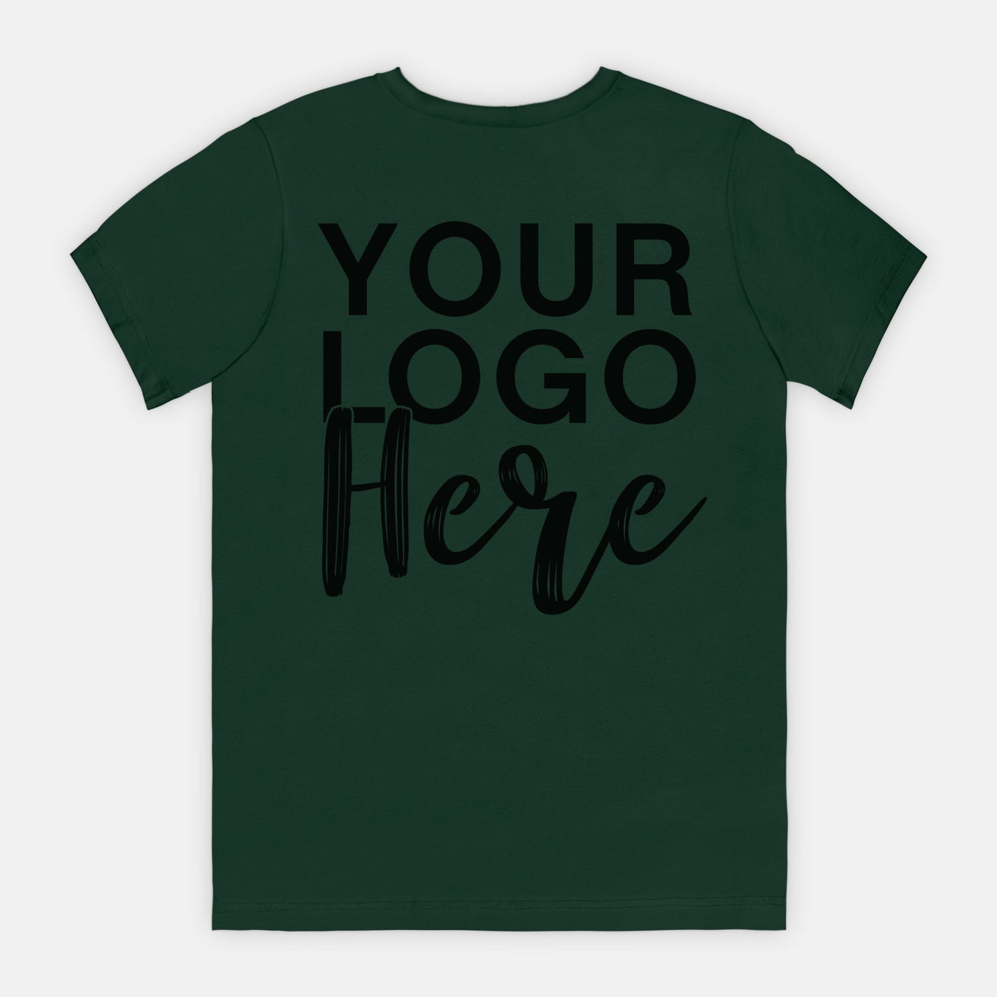 Stand out with Bella Canvas Unisex Tee 3001 - Logo Only - Front & Back, from Designs On The Go. Elevate your brand presence with this sleek, double-sided design, ensuring maximum visibility and style effortlessly.