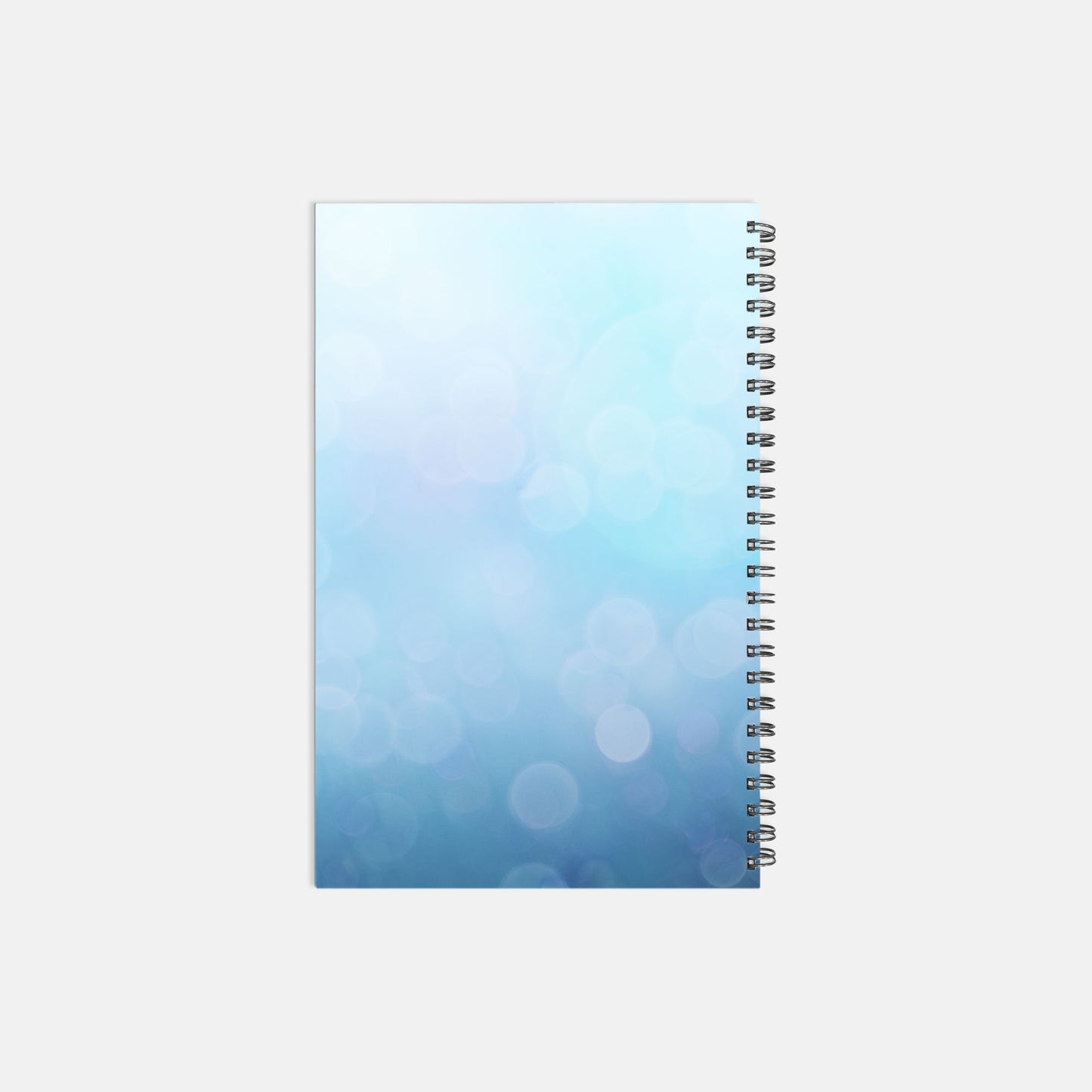 Notebook Softcover Spiral 5.5 x 8.5 - Motivated Mompreneur Icy Blue