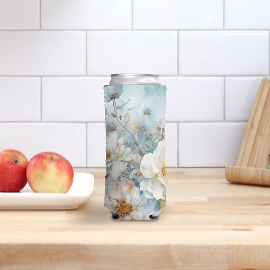 Slim Can Cooler - Vintage Blue