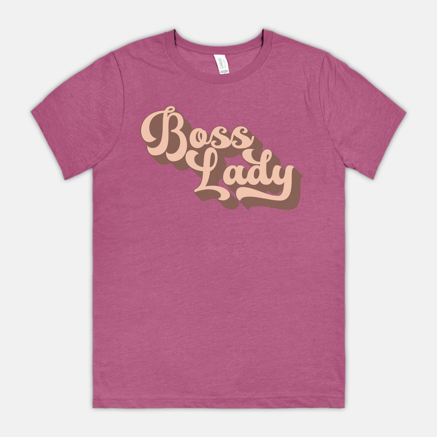 Bella Canvas Unisex Tee 3001CVC - Boss Lady Retro