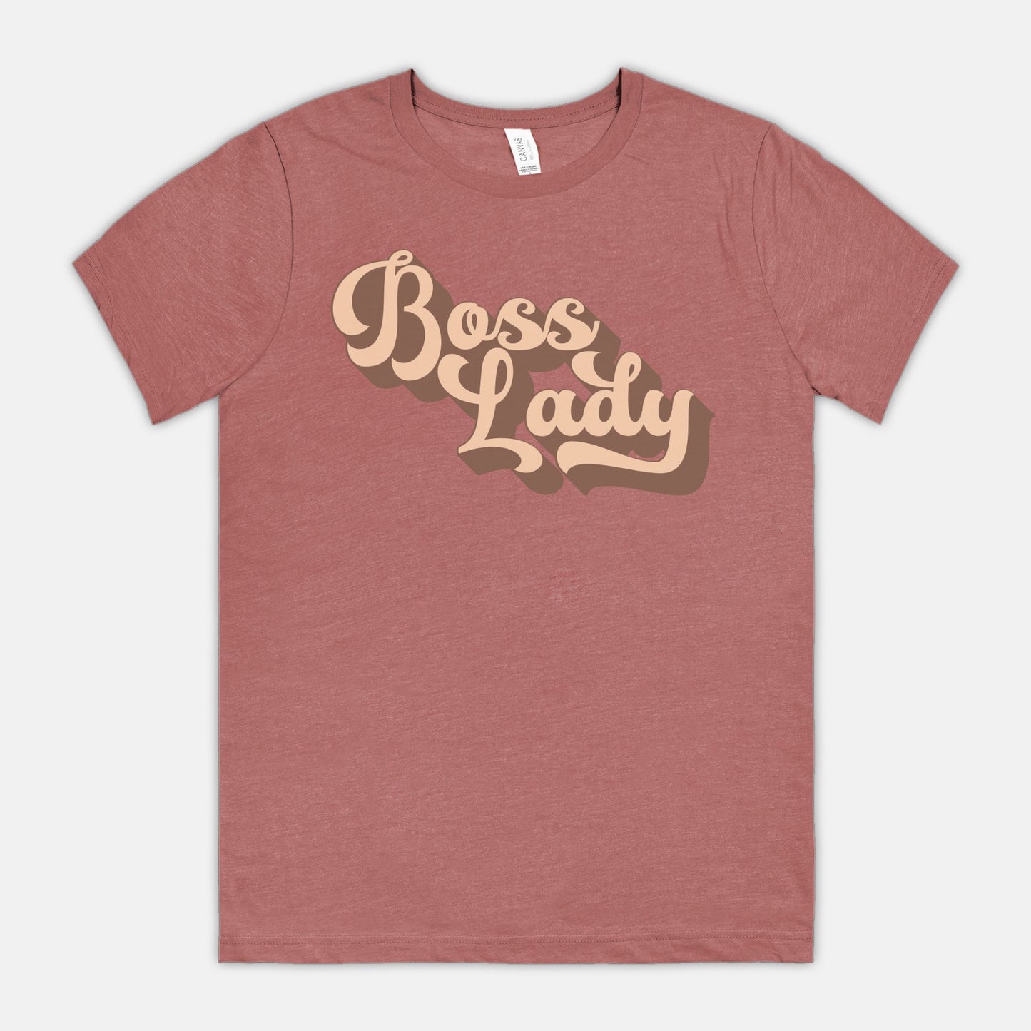 Bella Canvas Unisex Tee 3001CVC - Boss Lady Retro