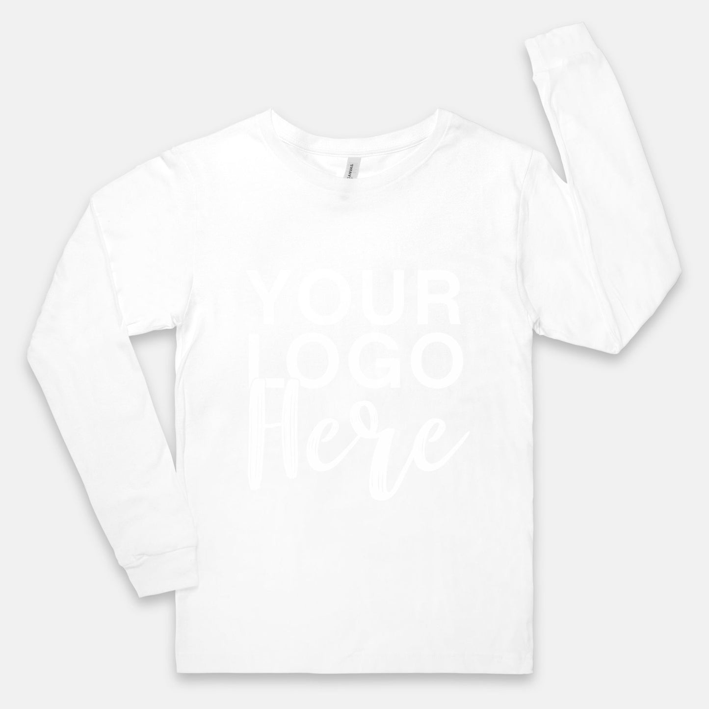 Showcase your brand with the Bella Canvas Unisex Jersey Long Sleeve Tee 3501 - Logo Only - Front Only, from Designs On The Go. Elevate your style with this sleek, minimalist design that puts your logo front and center, ensuring maximum brand visibility effortlessly.