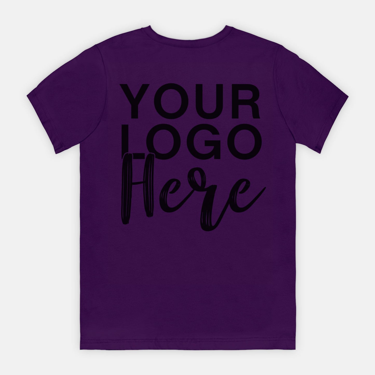 Bella Canvas Unisex Tee 3001 - Logo Only - Front & Back
