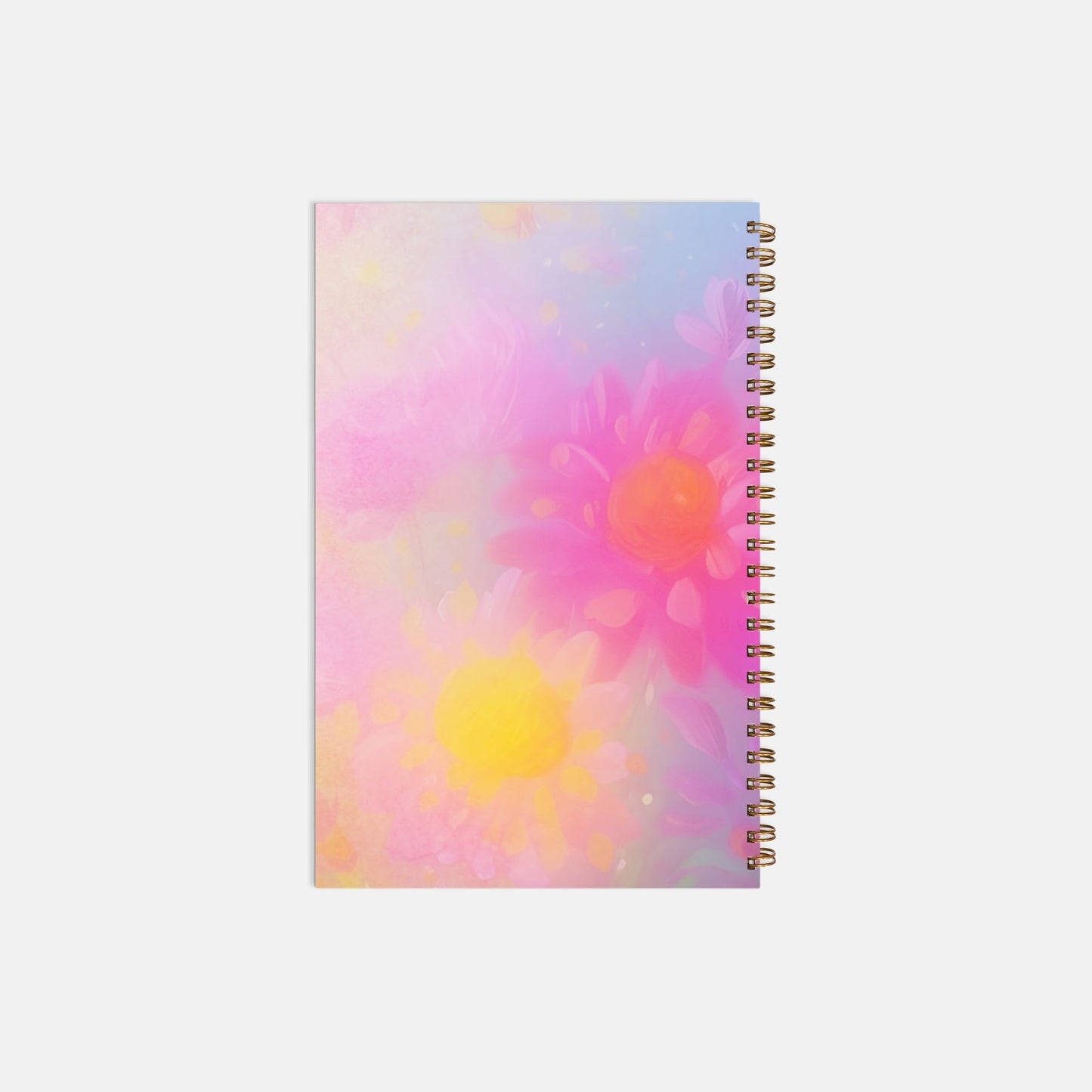 Notebook Hardcover Spiral 5.5 x 8.5 - Mompreneur Fantasy Daisy