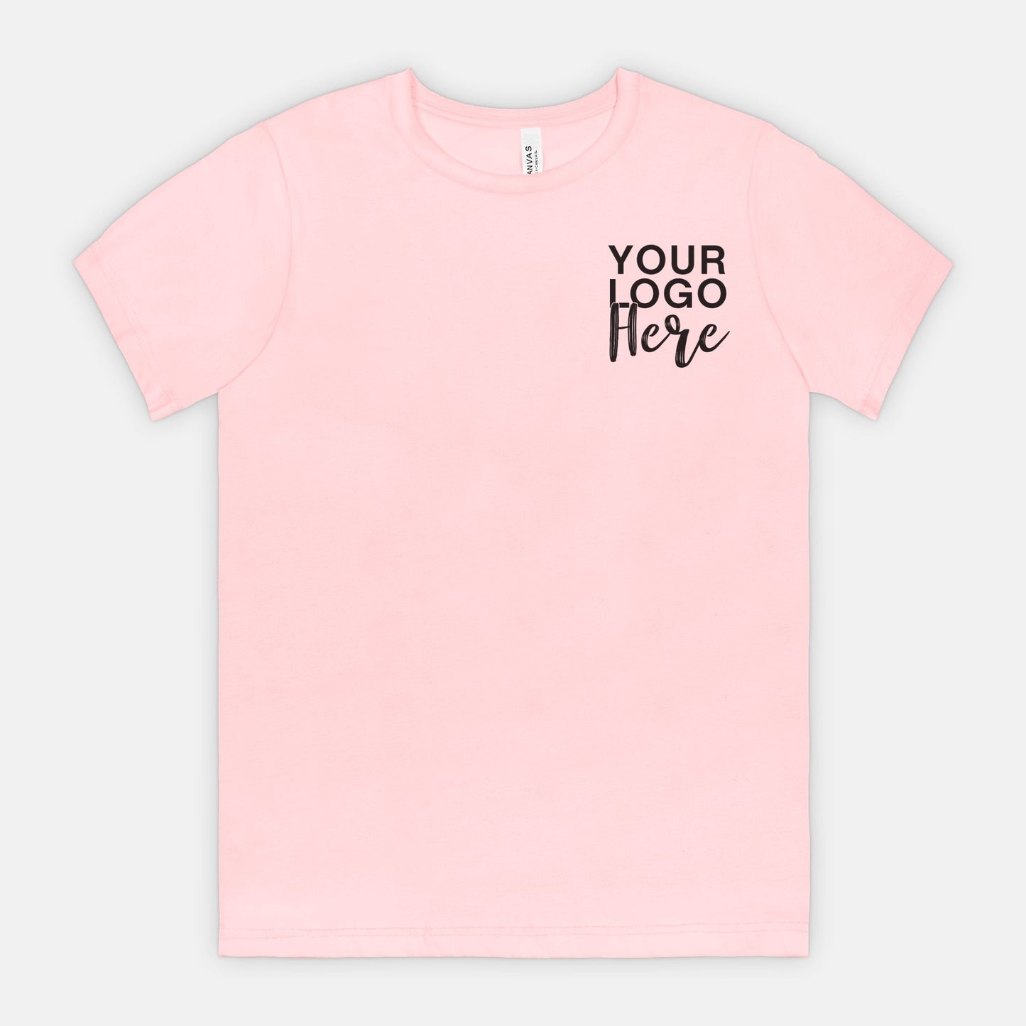 Bella Canvas Unisex Tee 3001 - Logo Only - Front & Back