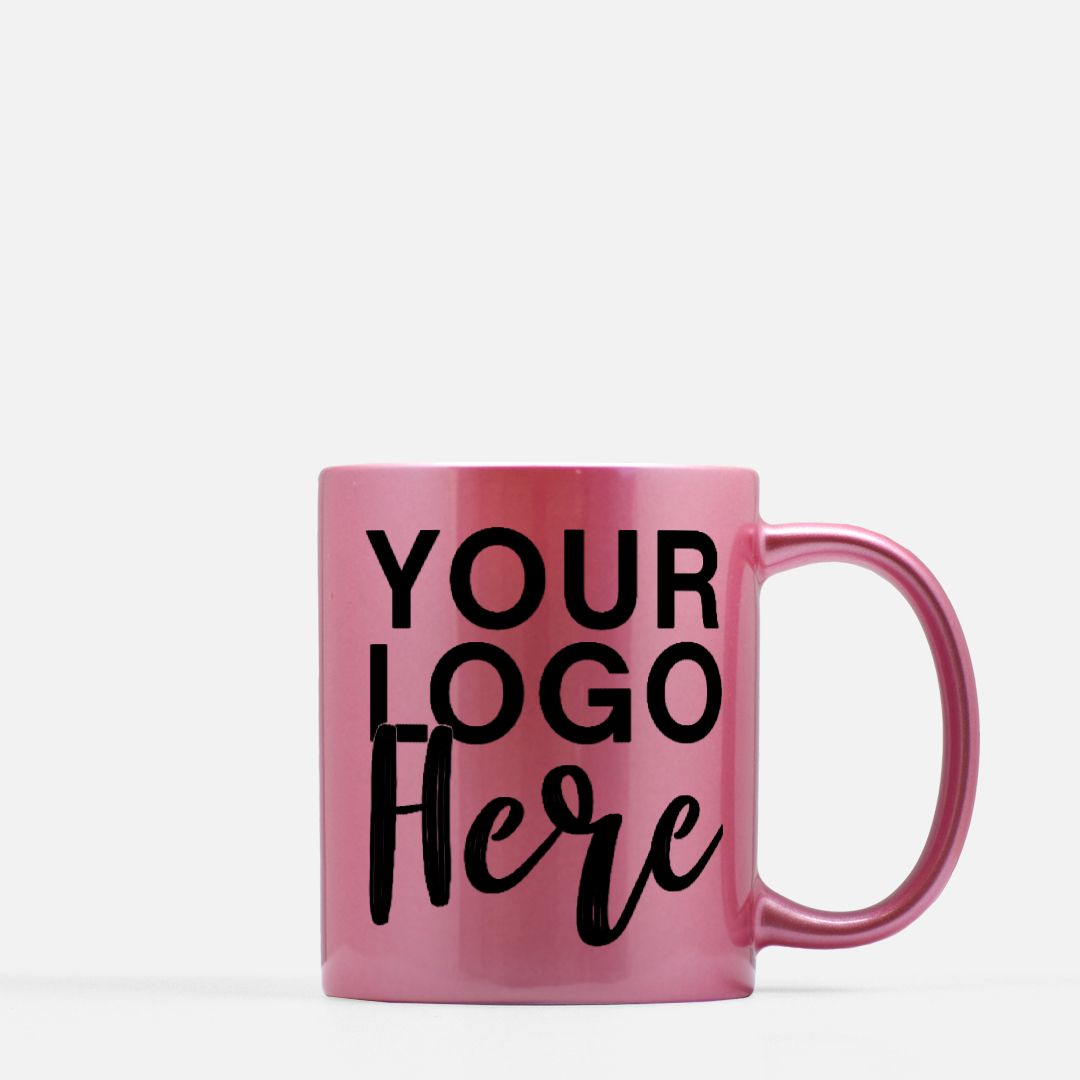 Mug 11oz. (Pink) - Logo Only