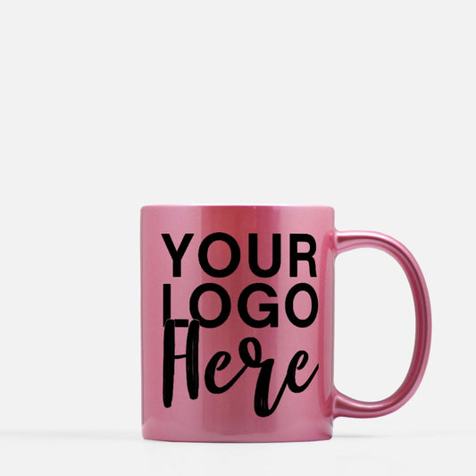 Mug 11oz. (Pink) - Logo Only