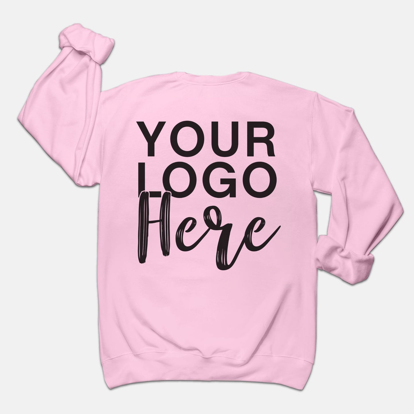 Unisex Crew Neck Sweatshirt Gildan - Logo Only - Front & Back