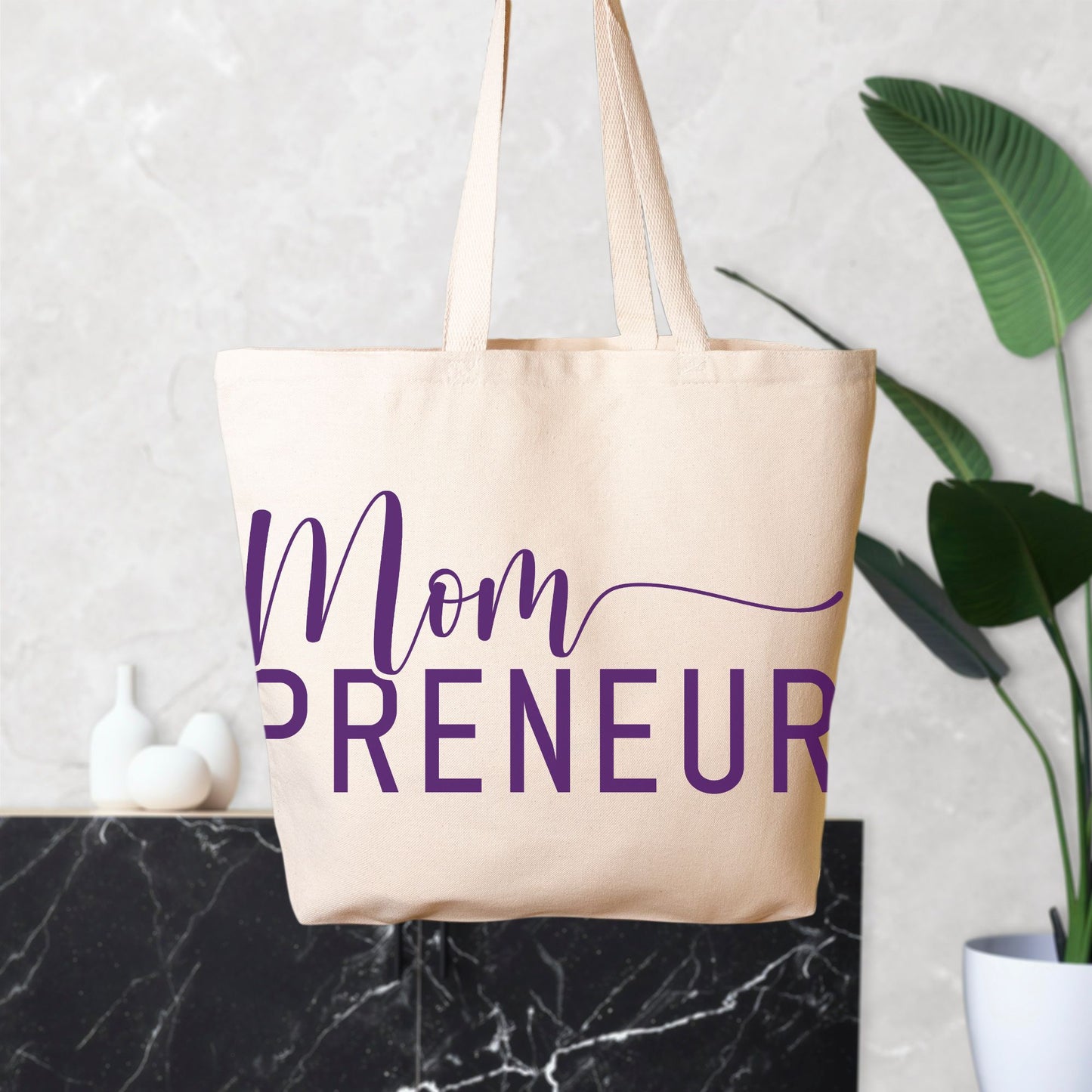 Oversized Tote - Mompreneur