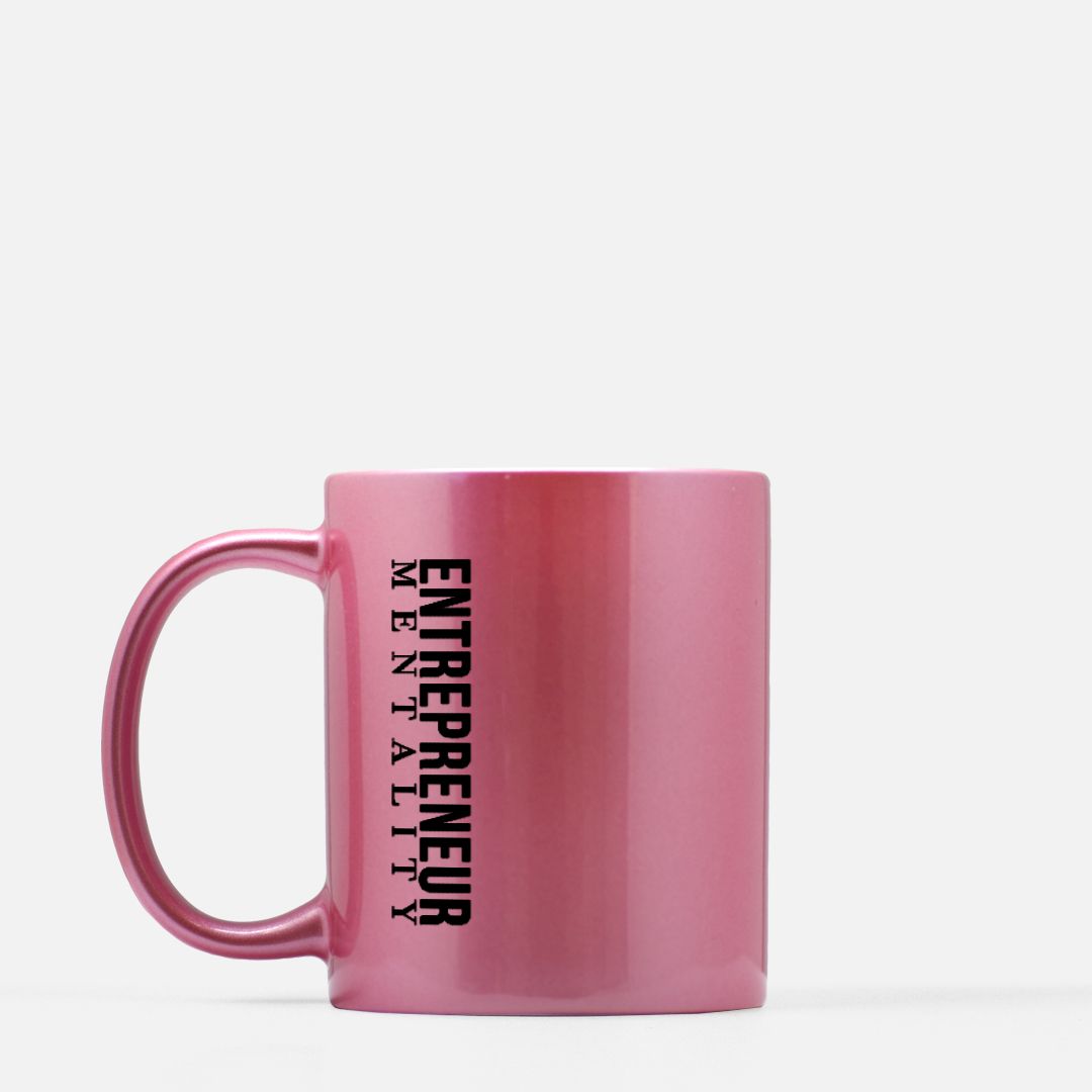 Mug 11oz. (Pink) - Entrepreneur Mentality