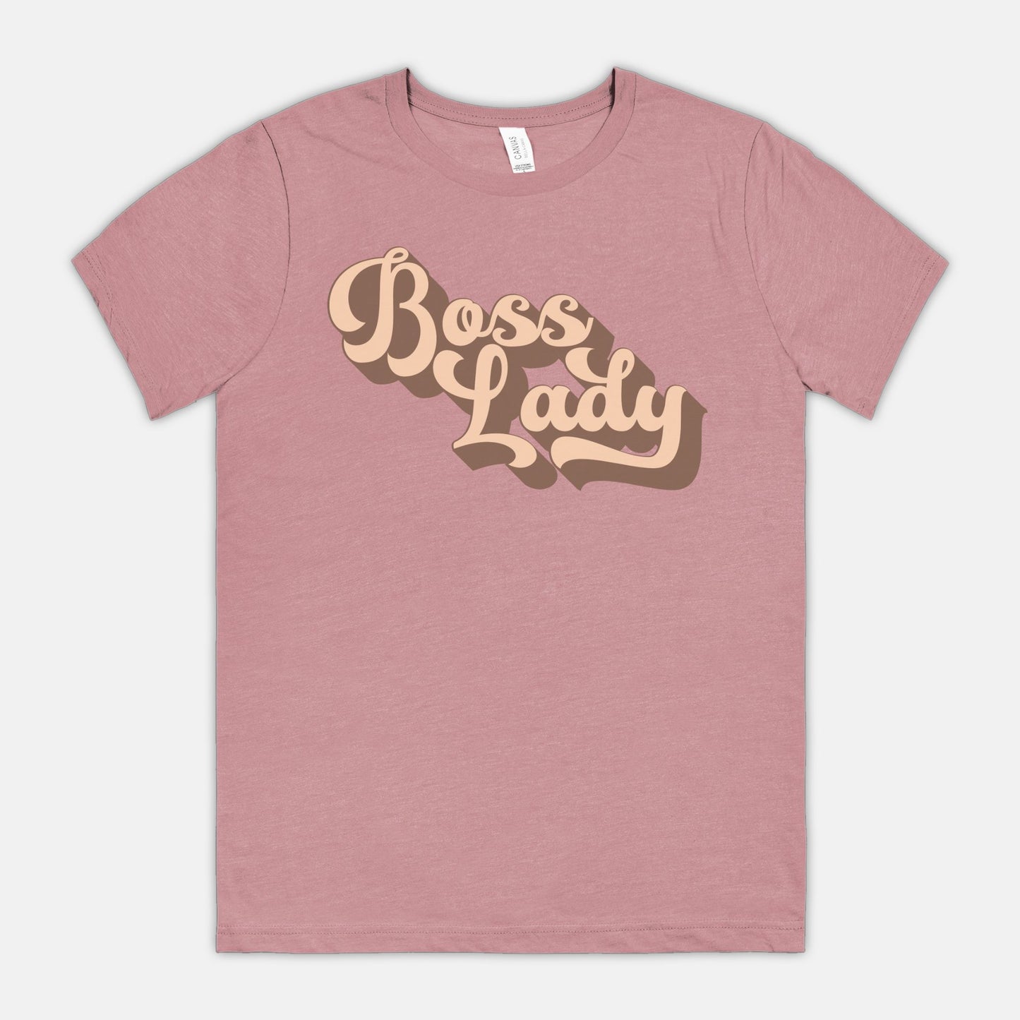 Bella Canvas Unisex Tee 3001CVC - Boss Lady Retro