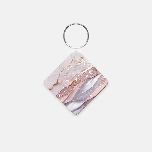 Key Chain (Square) - Glistening Stone