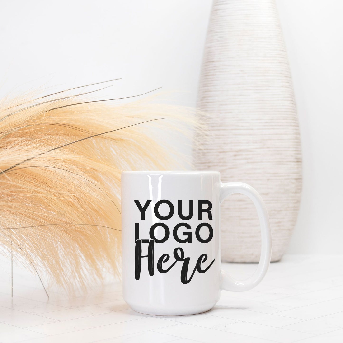 Mug Deluxe 15 oz. - Logo Only