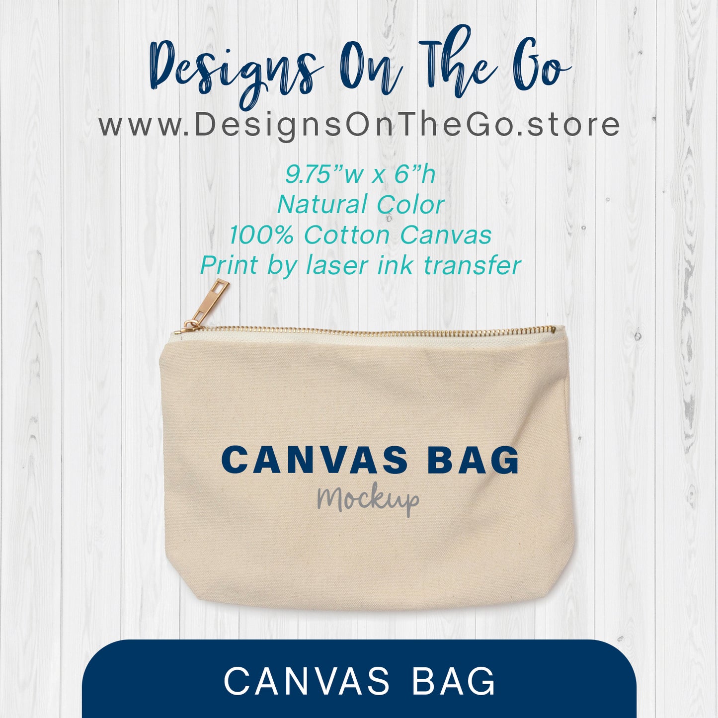 Promote your brand in style with our custom canvas bag from Designs On The Go. Perfect for events and giveaways, this eco-friendly tote is durable and spacious, ideal for everyday use. Personalize it with your logo for a memorable marketing tool that combines functionality and fashion.