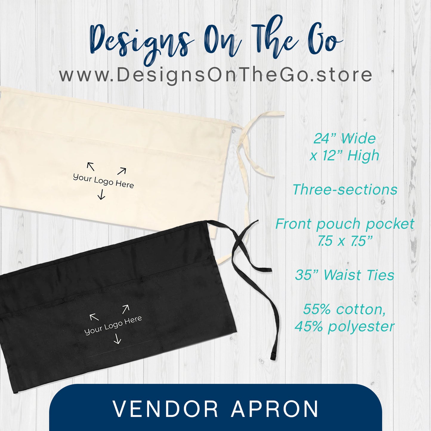 Vendor Waist Apron