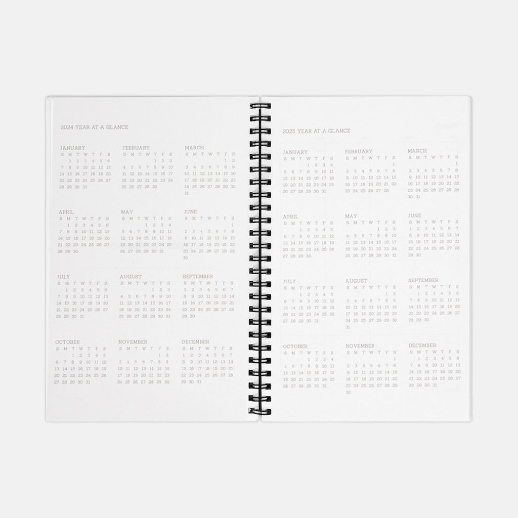 Planner Hardcover Spiral 5.5 x 8.5 - Small Business Babe
