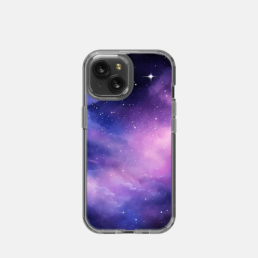 Elevate your iPhone 15 with the Night Sky Wonder Clear Case from Designs On The Go. This elegant case features a captivating celestial design that adds a touch of magic to your device. Made for durability and style, it protects your phone while showcasing your love for the night sky. Perfect for dreamers and stargazers!