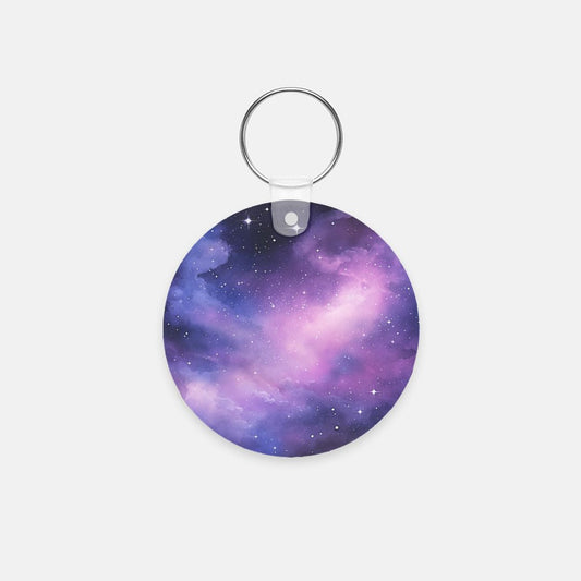 Key Chain (Round) - Night Sky Wonder