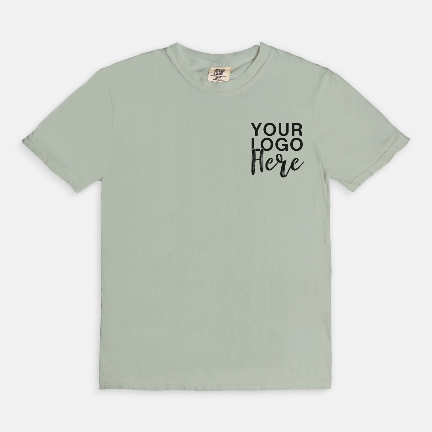 Elevate your style with the Comfort Color Tee 1717 - Logo Only - Front Only from Designs On The Go. This premium tee offers unbeatable comfort and durability. Perfect for everyday wear, it showcases your logo prominently on the front, making a bold statement for your brand.