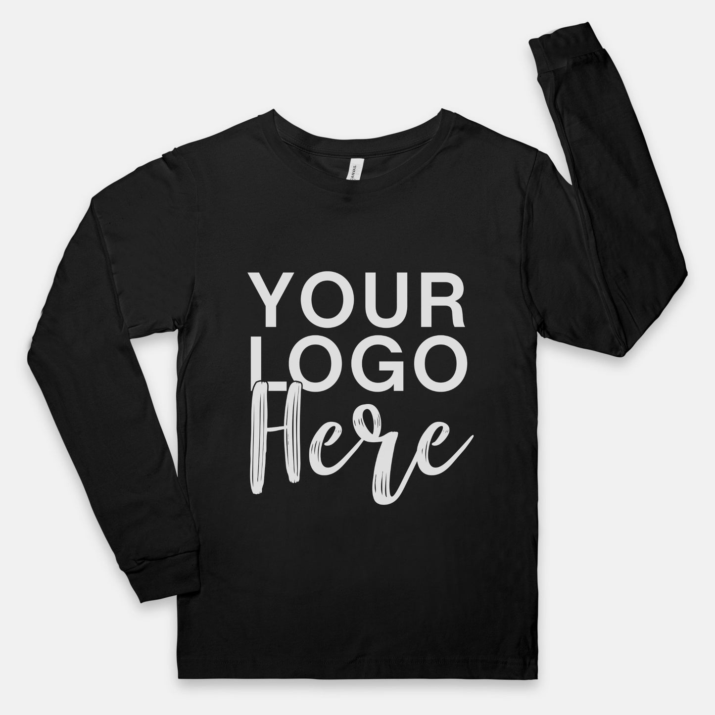 Showcase your brand with the Bella Canvas Unisex Jersey Long Sleeve Tee 3501 - Logo Only - Front Only, from Designs On The Go. Elevate your style with this sleek, minimalist design that puts your logo front and center, ensuring maximum brand visibility effortlessly.