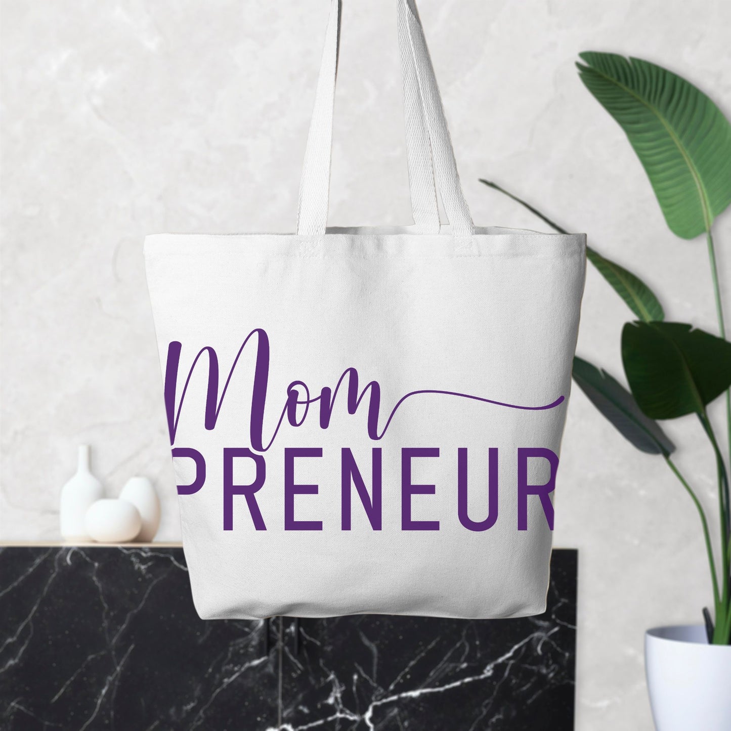 Oversized Tote - Mompreneur