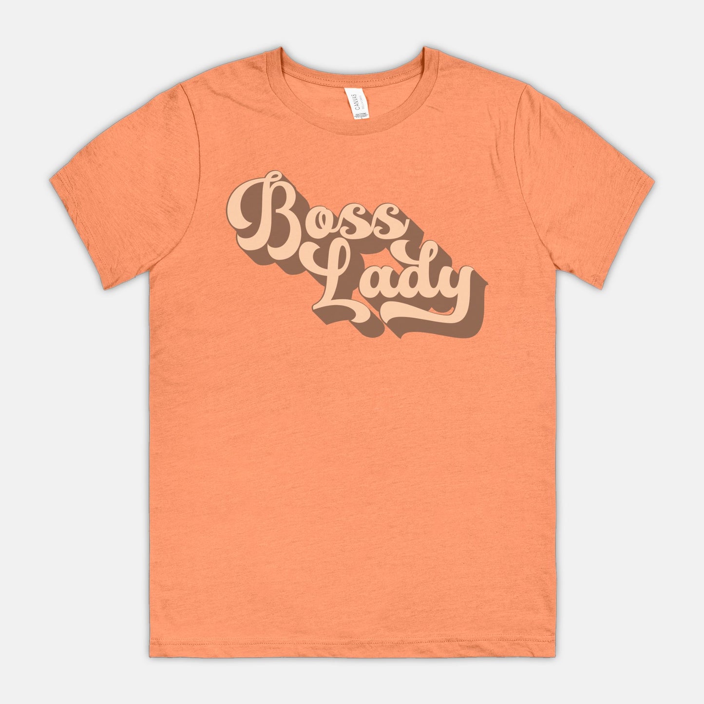 Bella Canvas Unisex Tee 3001CVC - Boss Lady Retro