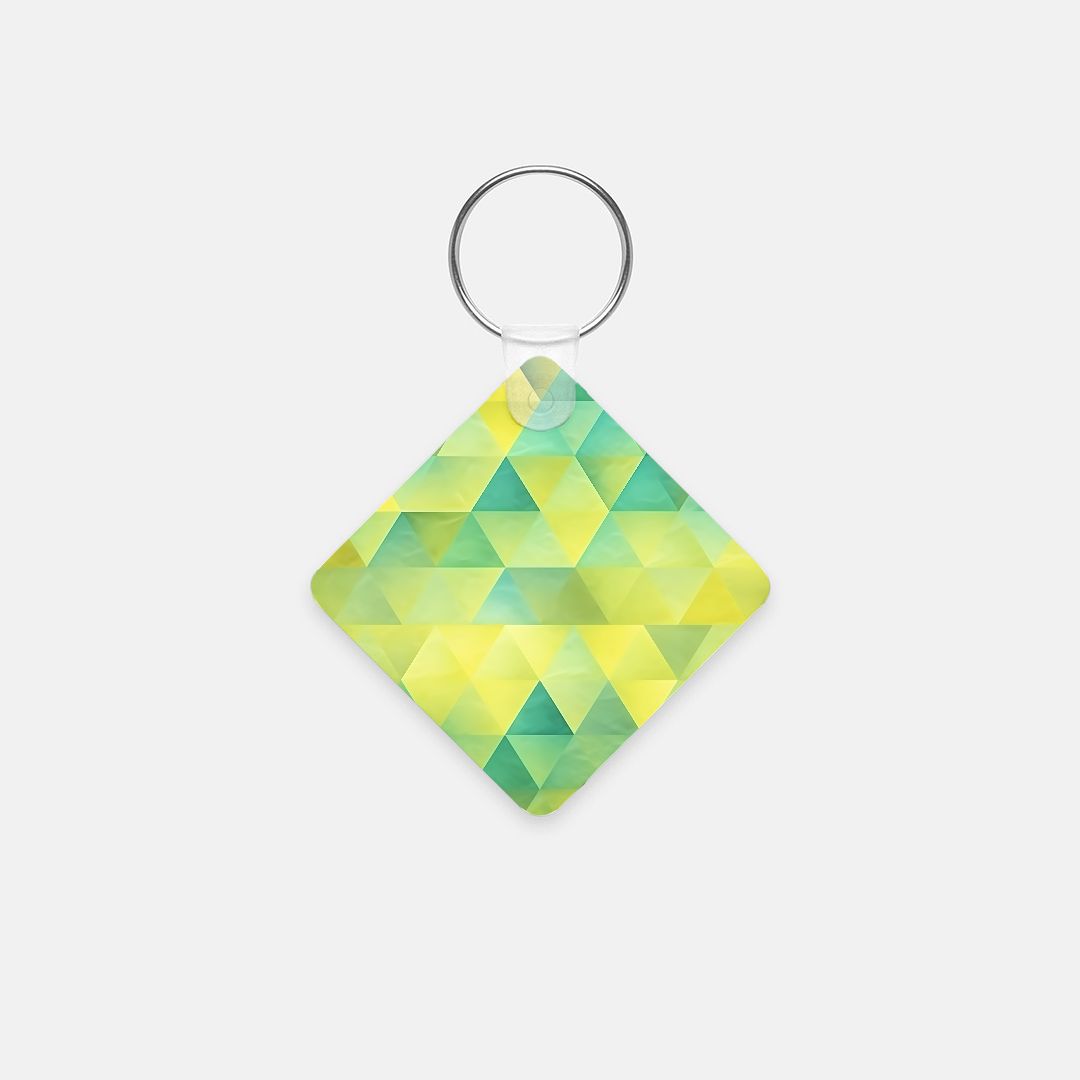 Key Chain (Square) - Lazy Sun