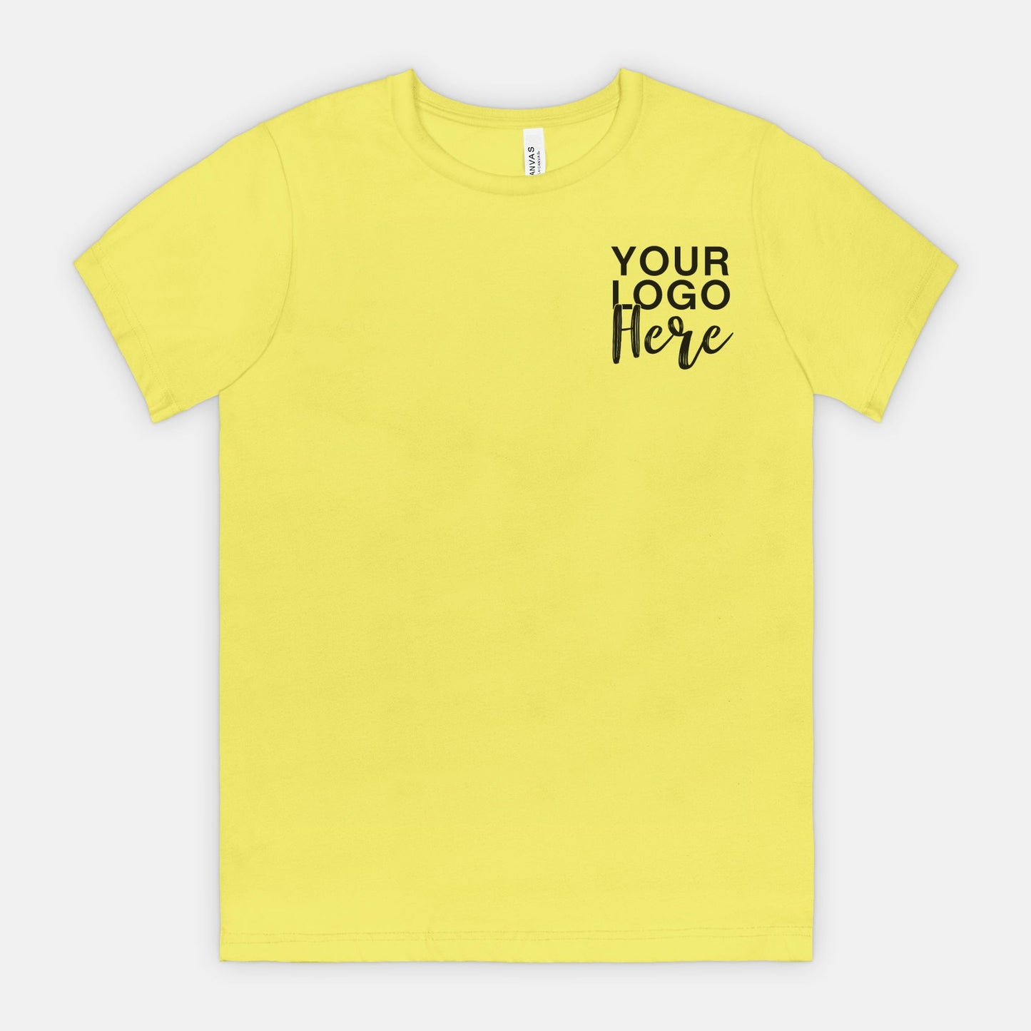 Bella Canvas Unisex Tee 3001 - Logo Only - Front & Back