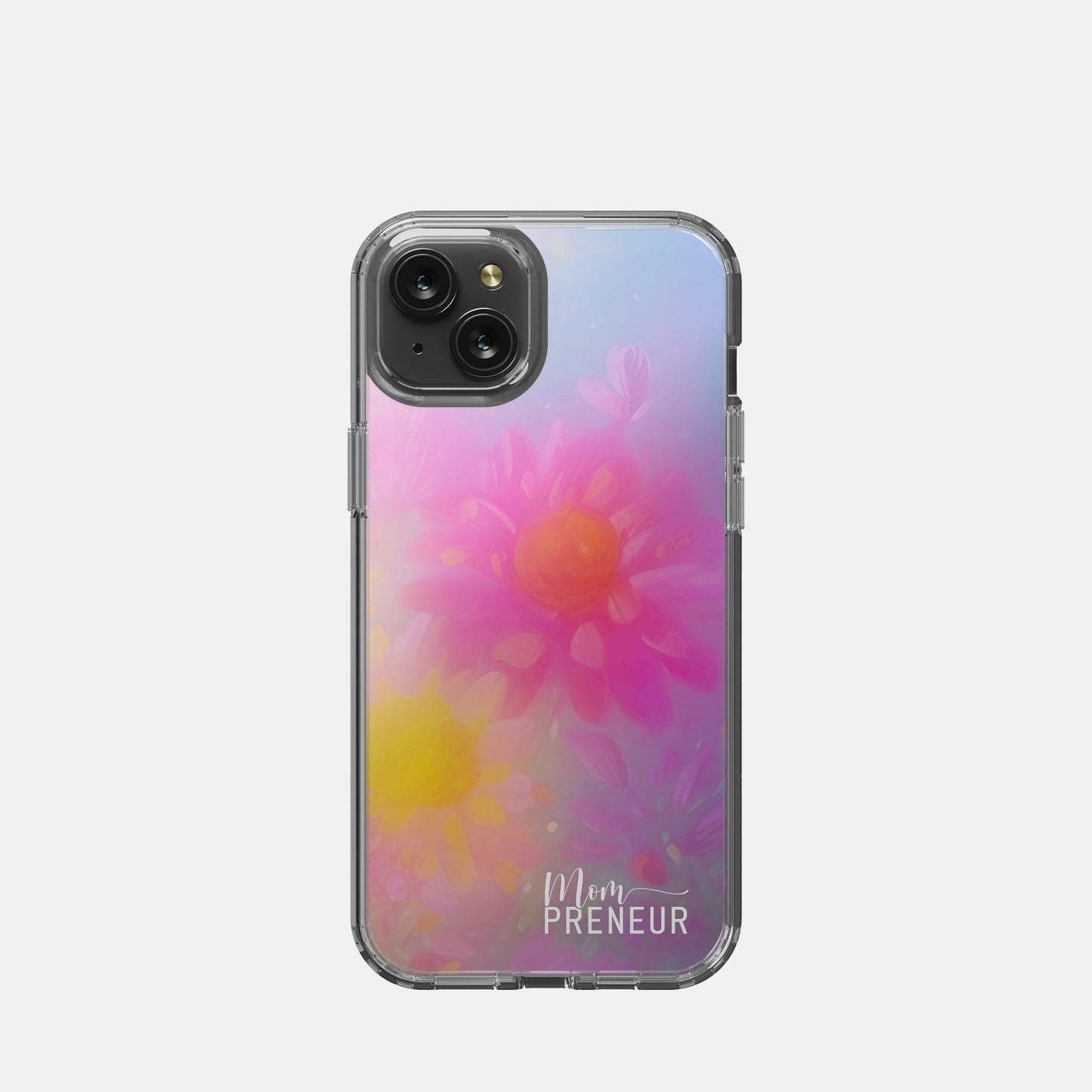 Protect your iPhone 15 Plus with the Mompreneur Fantasy Daisy Clear Case from Designs On The Go. Featuring a chic daisy design, this case showcases your mompreneur spirit while keeping your phone safe. Slim, stylish, and durable, itβs the perfect blend of fashion and function for busy entrepreneurs.