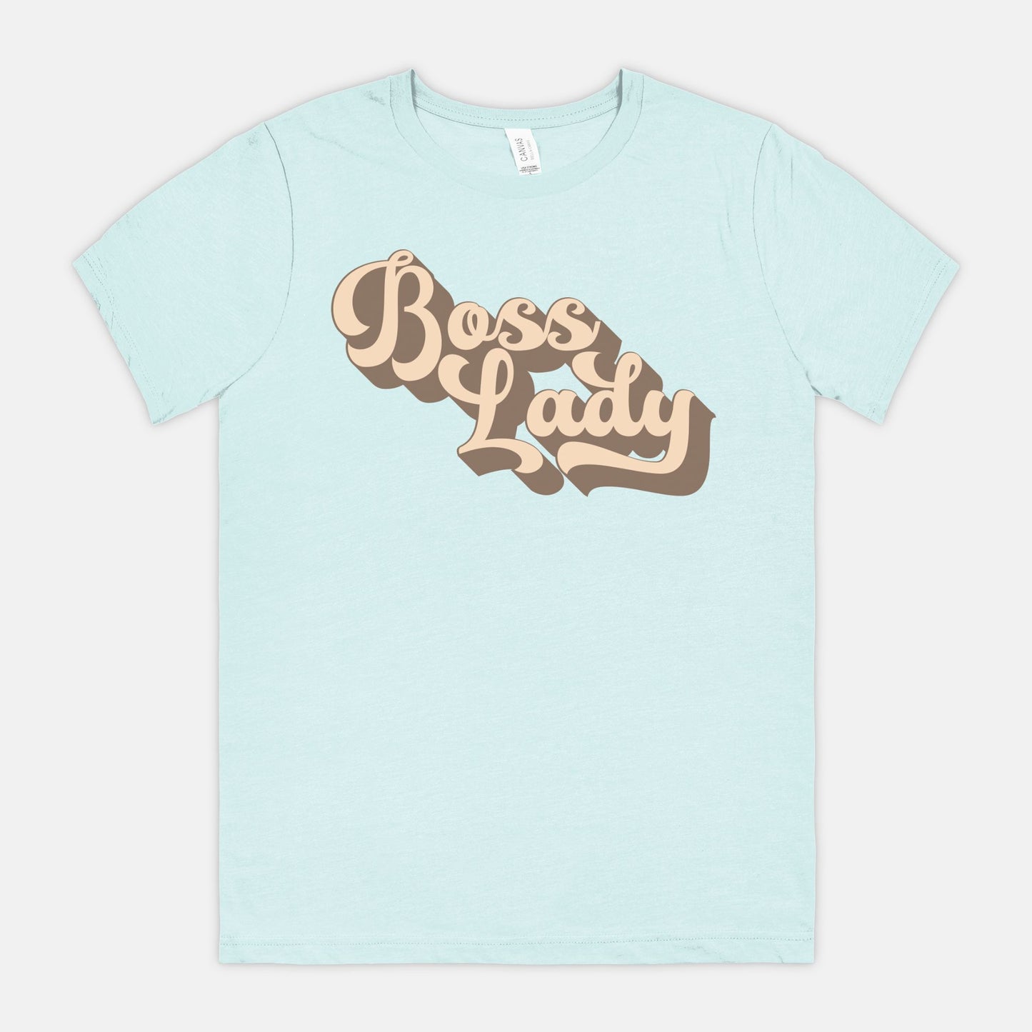 Bella Canvas Unisex Tee 3001CVC - Boss Lady Retro
