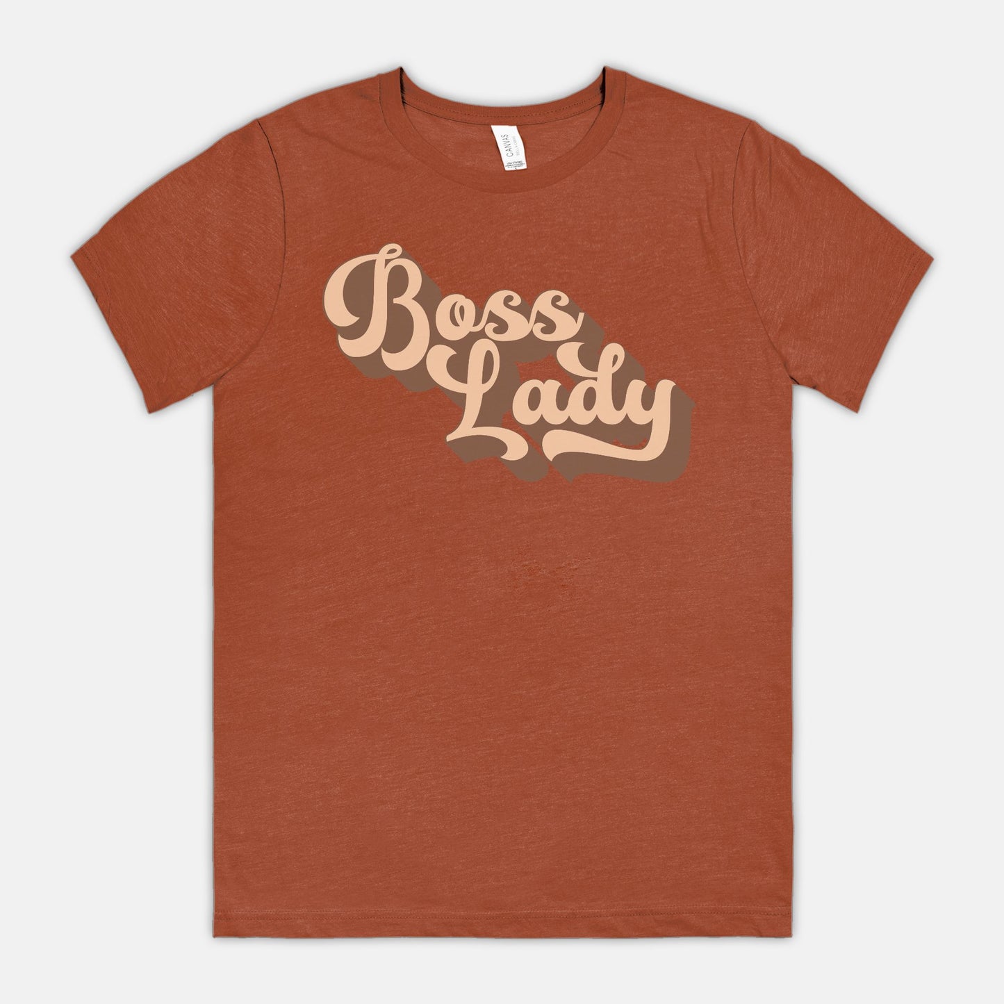 Bella Canvas Unisex Tee 3001CVC - Boss Lady Retro