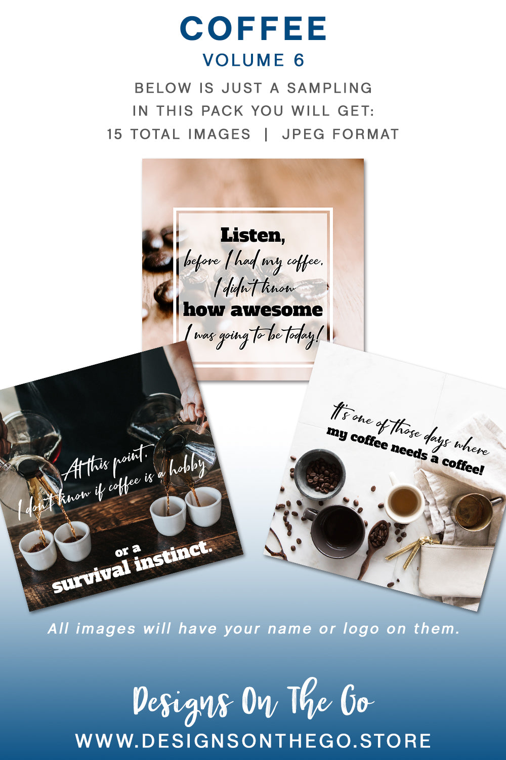 Elevate your online presence with our Food & Drinks Themed Social Media Packs from Designs On The Go! Perfect for foodies and brands alike, these eye-catching graphics enhance your posts, stories, and ads. Engage your audience with stunning visuals that showcase your culinary creations and promote your delicious offerings!
