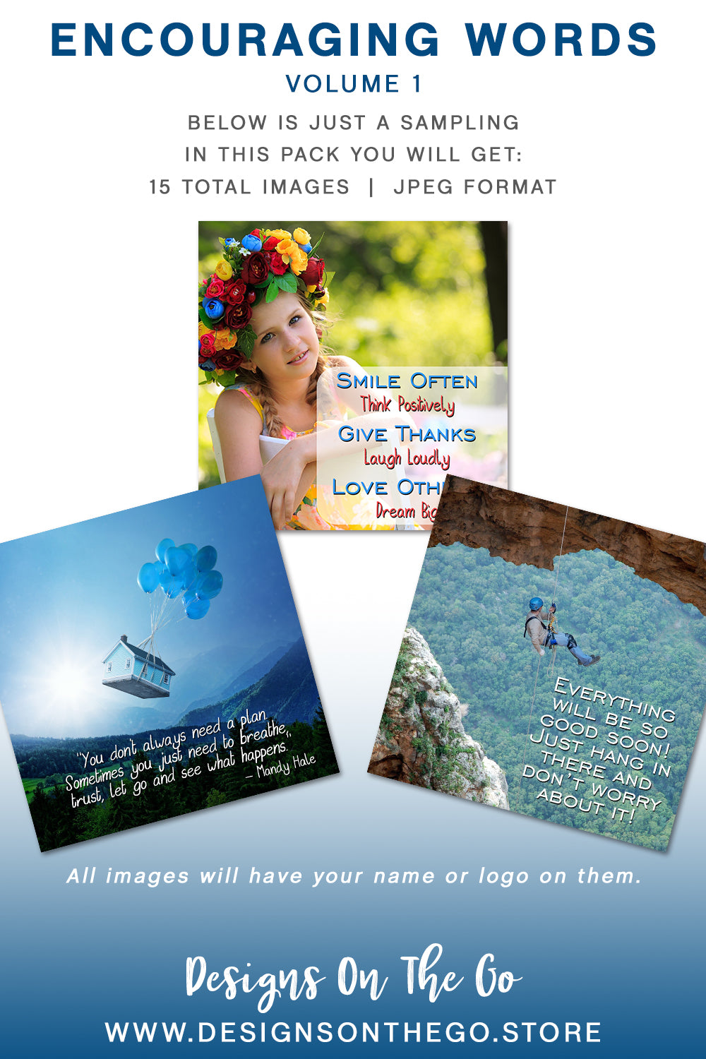 Motivational Themed Social Media Packs