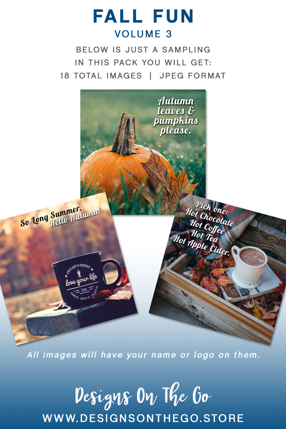 Seasonal Themed Social Media Packs