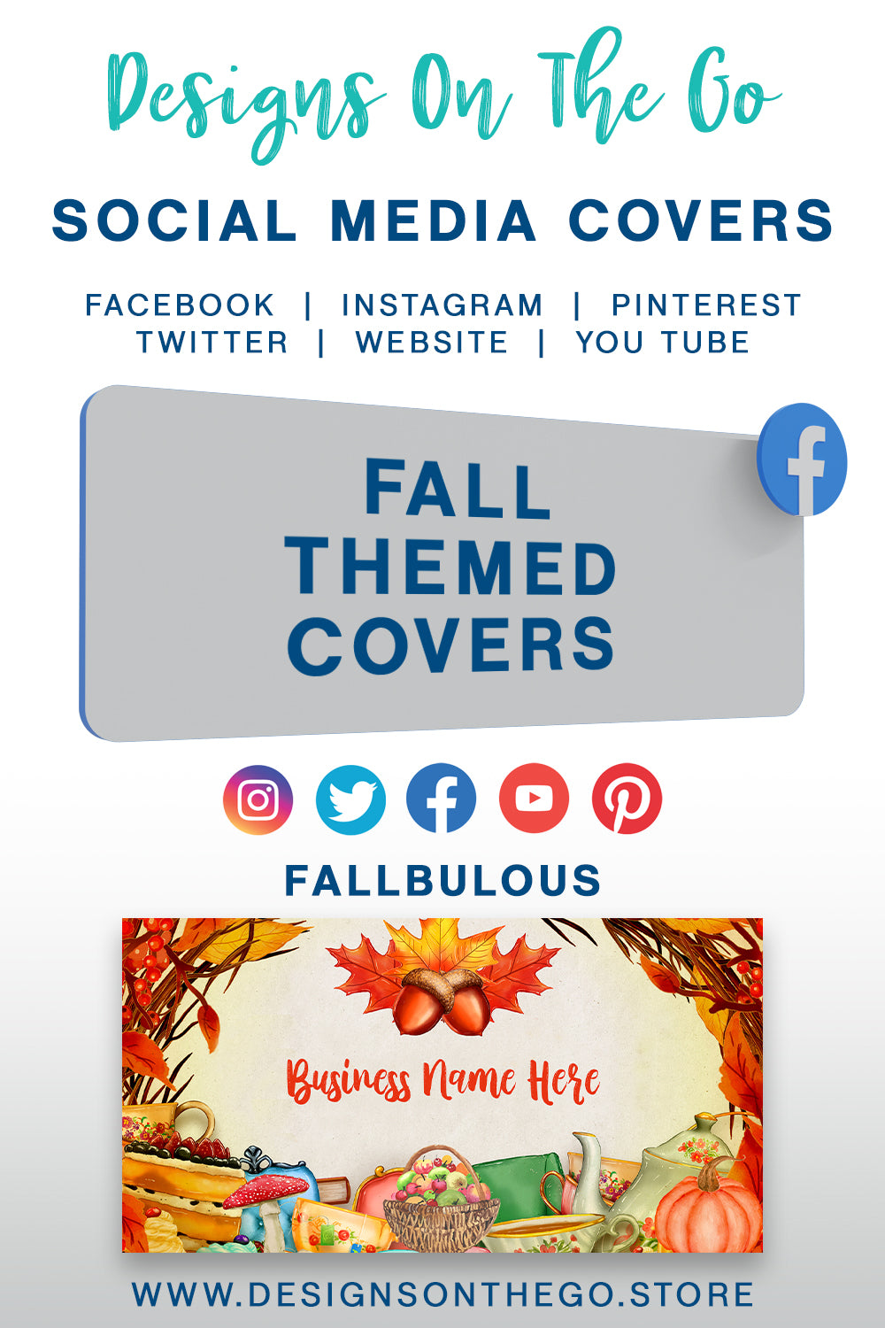 Fall Themed Social Media Covers