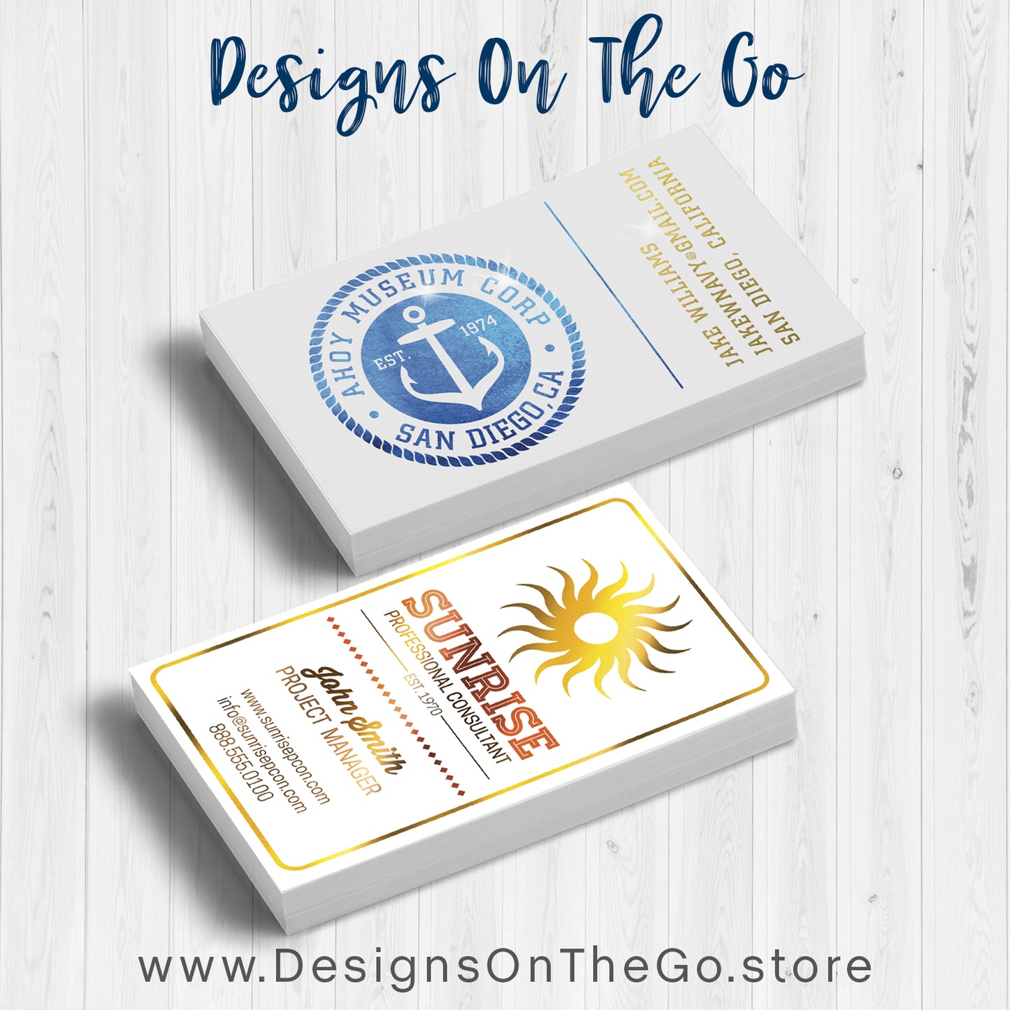 Make a statement with our Full Color Foil Cards from Designs On The Go! Perfect for any occasion, these vibrant cards feature stunning foil accents that add a touch of luxury. Ideal for invitations, announcements, or business promotions, they are sure to impress and leave a lasting impression on your recipients!