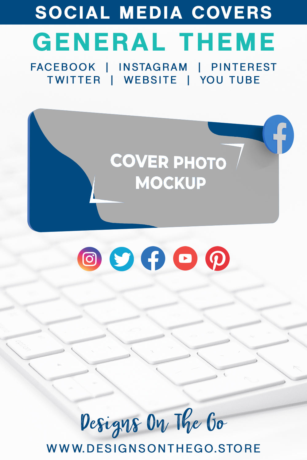 Elevate your online presence with the General Themed Social Media Covers from Designs On The Go! Our vibrant and customizable designs help you stand out across platforms. Perfect for any brand, these covers enhance your social media profile, making it more engaging and visually appealing. Upgrade your branding effortlessly!