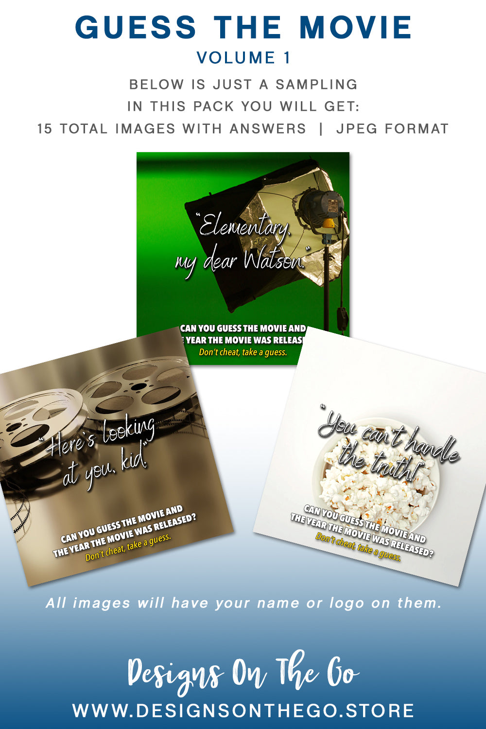 Trivia Themed Social Media Packs