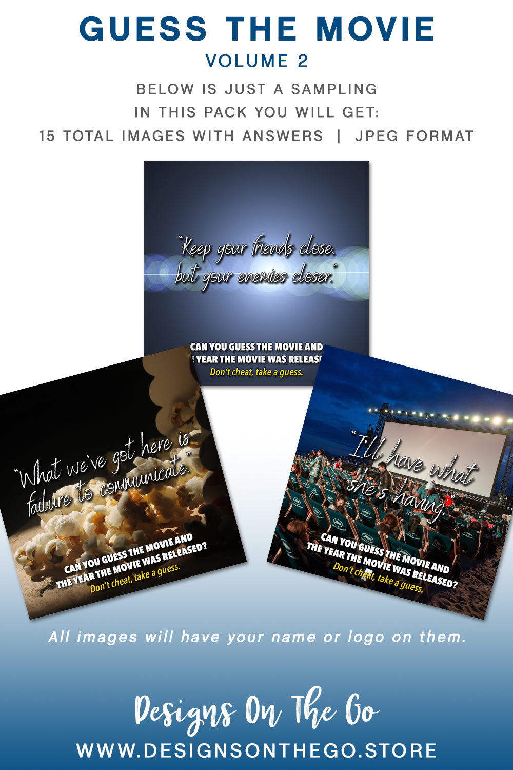 Trivia Themed Social Media Packs