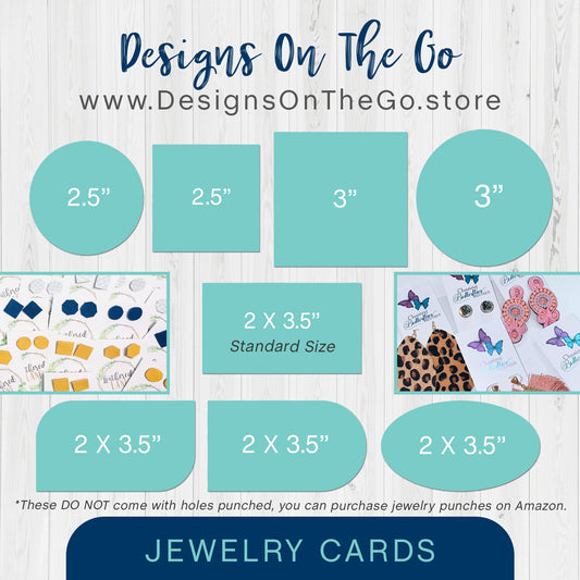 Jewelry Cards