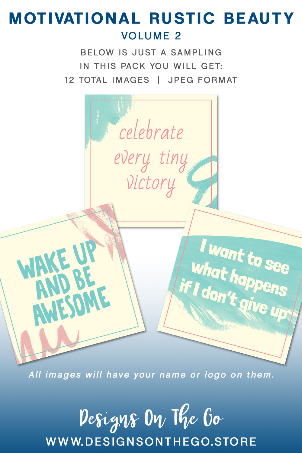 Motivational Themed Social Media Packs