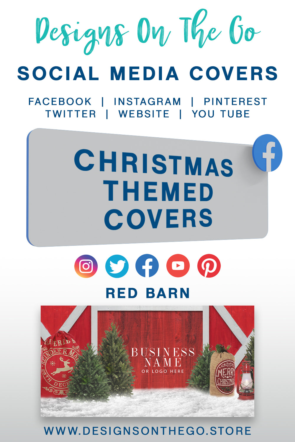 Christmas Themed Social Media Covers