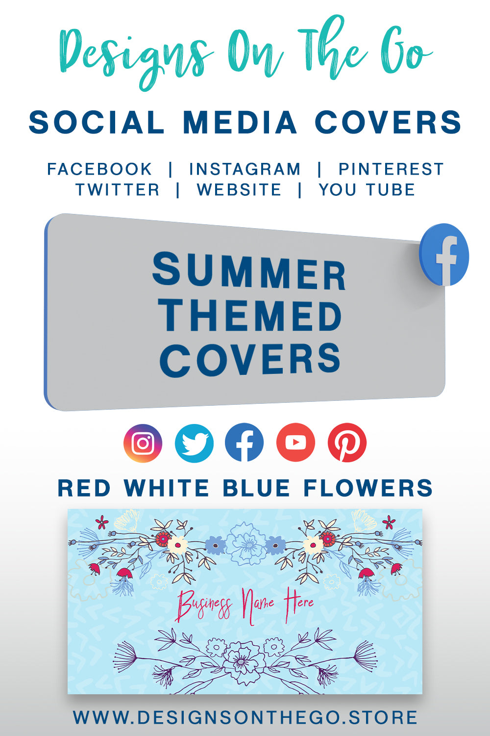 Summer Themed Social Media Covers