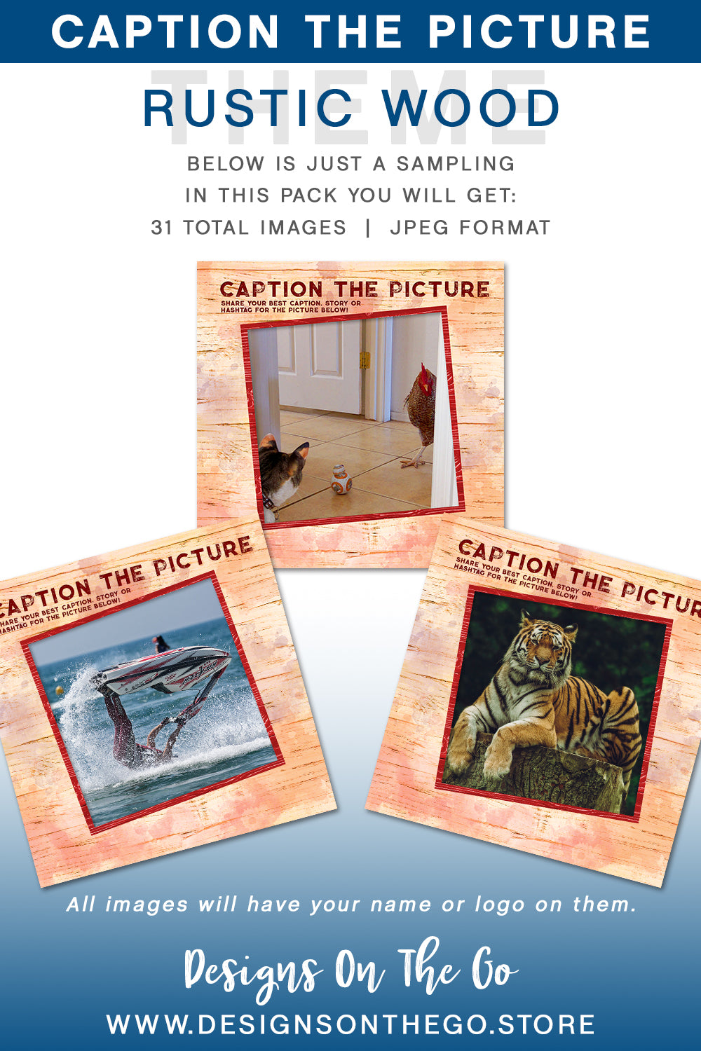 Unleash your creativity with Caption the Picture Daily Challenges from Designs On The Go! Perfect for social media engagement, our daily prompts inspire fun and witty captions to boost interaction and grow your online presence. Ideal for influencers, marketers, and anyone who loves a good challenge!