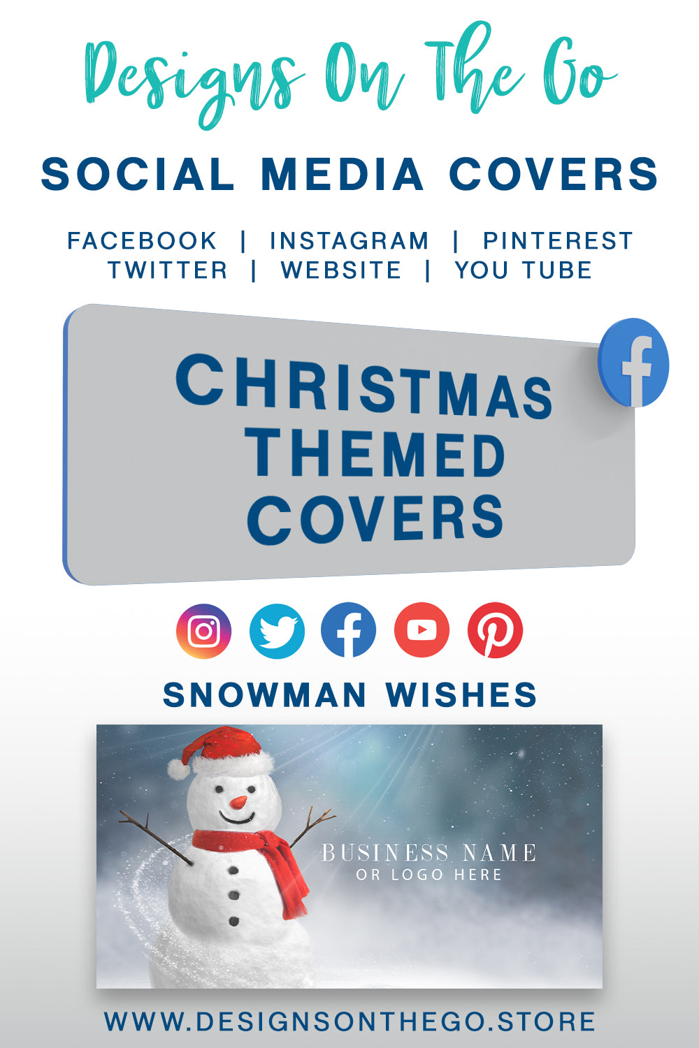 Christmas Themed Social Media Covers