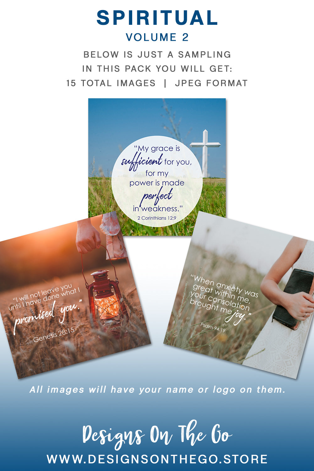 Enhance your online presence with our Faith Themed Social Media Packs from Designs On The Go. Perfect for individuals and organizations, these customizable graphics inspire and engage your audience. Ideal for posts, stories, and promotions, our packs make sharing your faith easy and visually appealing. Elevate your social media today!