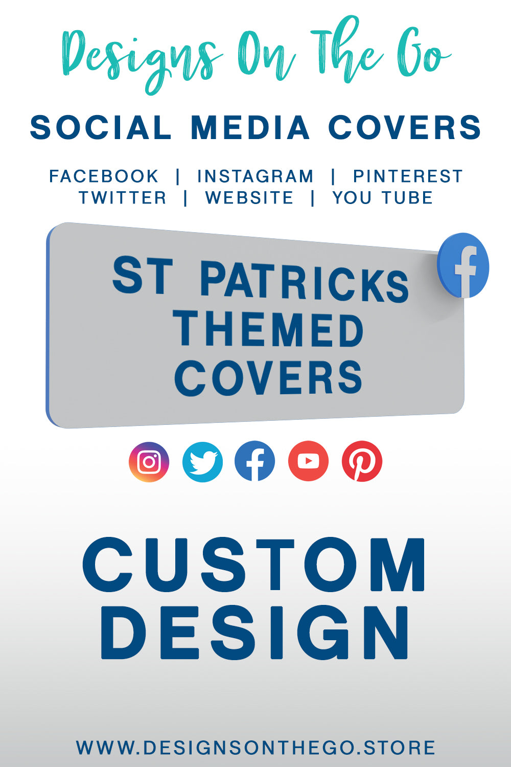 St Patricks Themed Social Media Covers