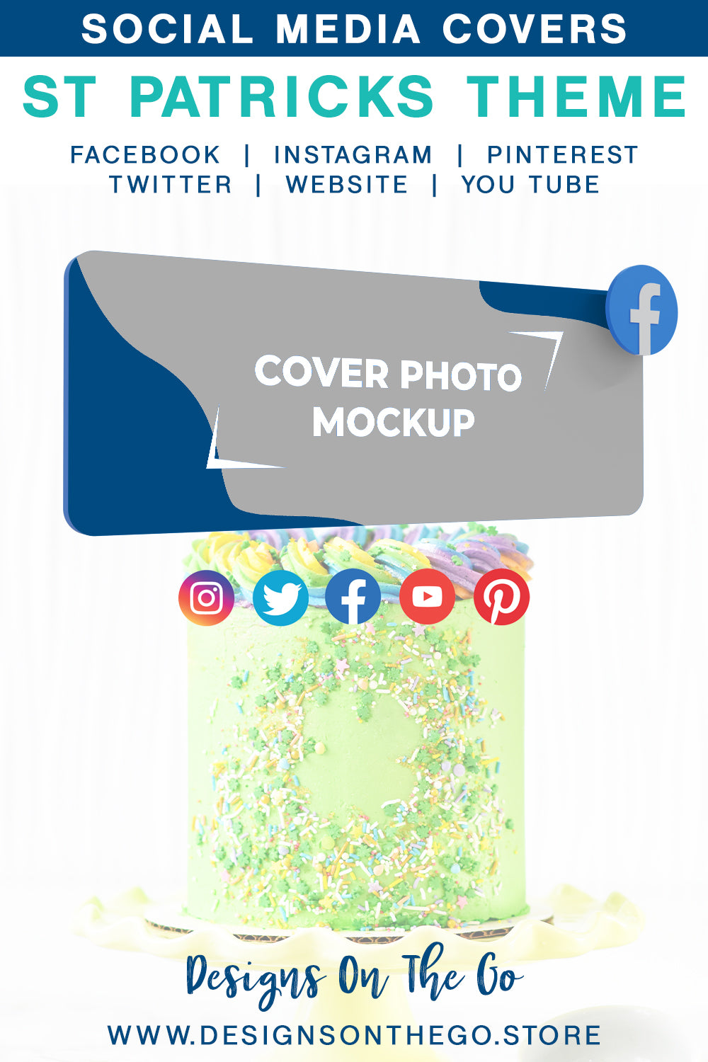 St Patricks Themed Social Media Covers